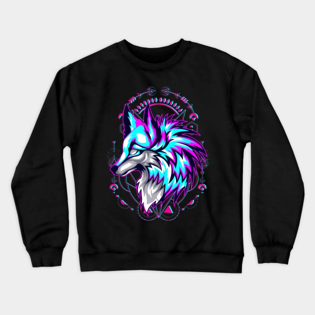 wolf lover Crewneck Sweatshirt by SHINIGAMII